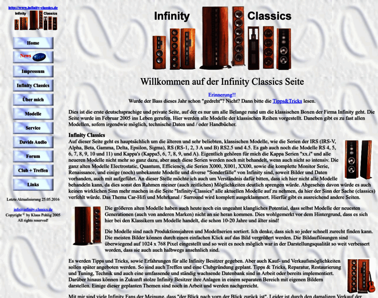 Infinity-classics.de thumbnail