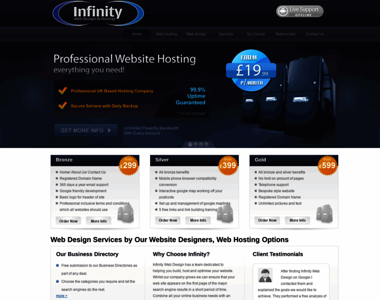 Infinity-webdesign.co.uk thumbnail
