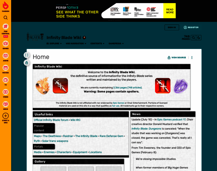 Infinityblade.gamepedia.com thumbnail