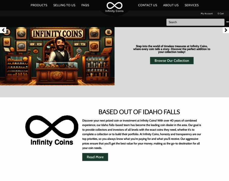 Infinitycoins.com thumbnail