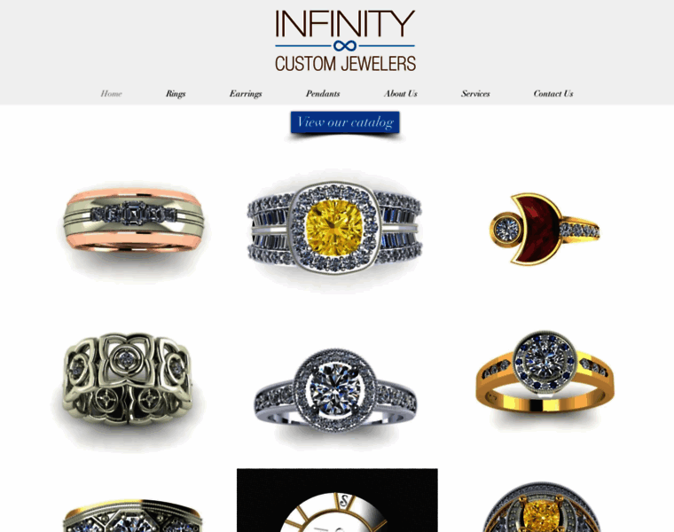 Infinitycustomjewelers.com thumbnail