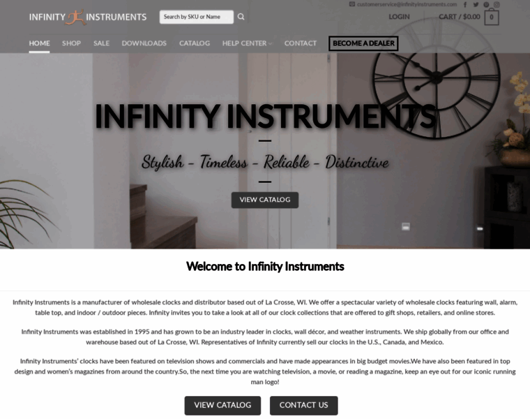 Infinityinstruments.com thumbnail