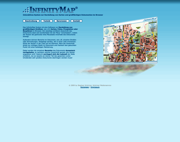 Infinitymap.de thumbnail
