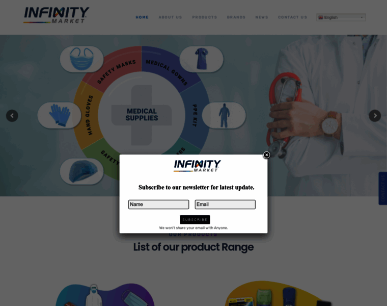 Infinitymarket.co.uk thumbnail
