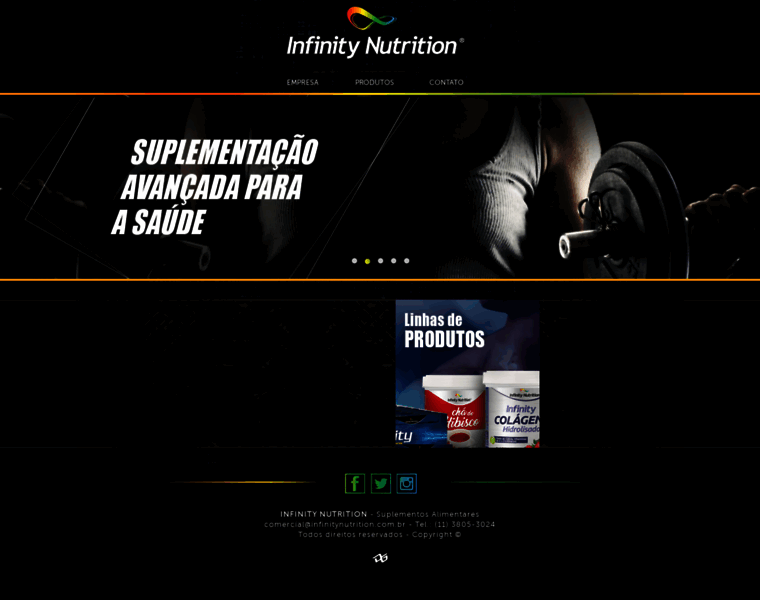 Infinitynutrition.com.br thumbnail