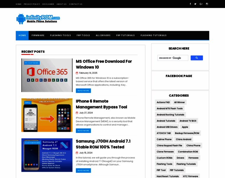 Infinityrom.com thumbnail
