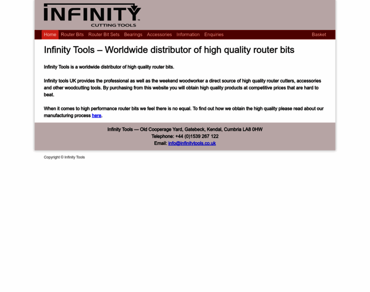 Infinitytools.co.uk thumbnail