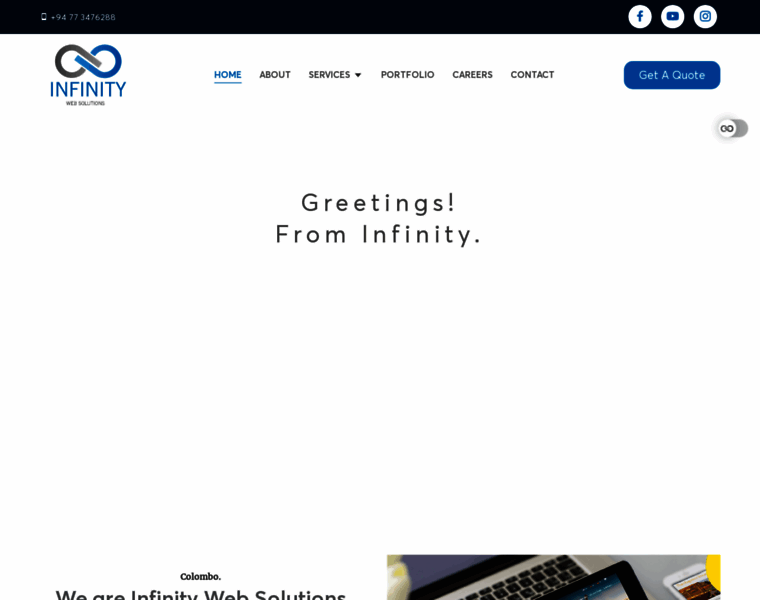 Infinitywebsolutions.biz thumbnail