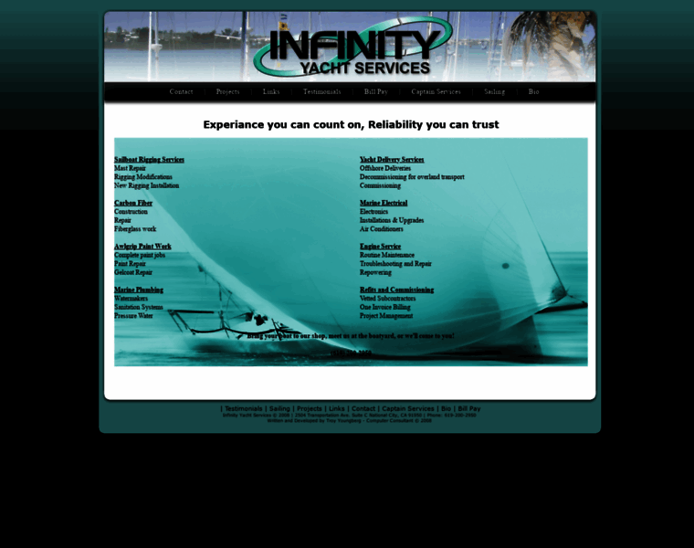 Infinityyachtservices.com thumbnail