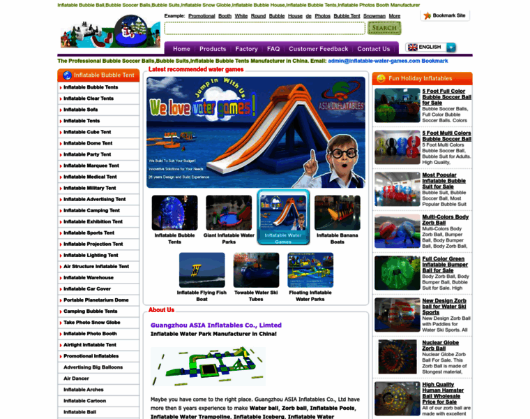 Inflatable-bubble-tents.com thumbnail