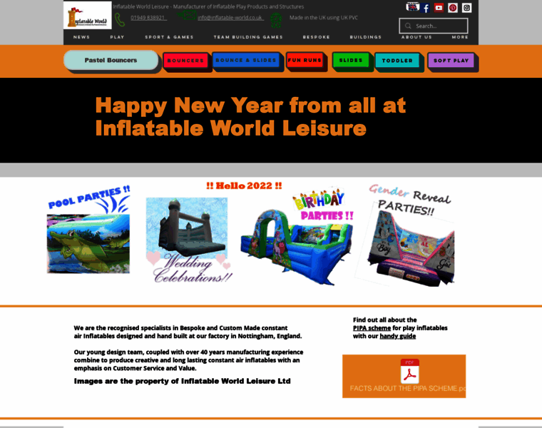 Inflatable-world.co.uk thumbnail