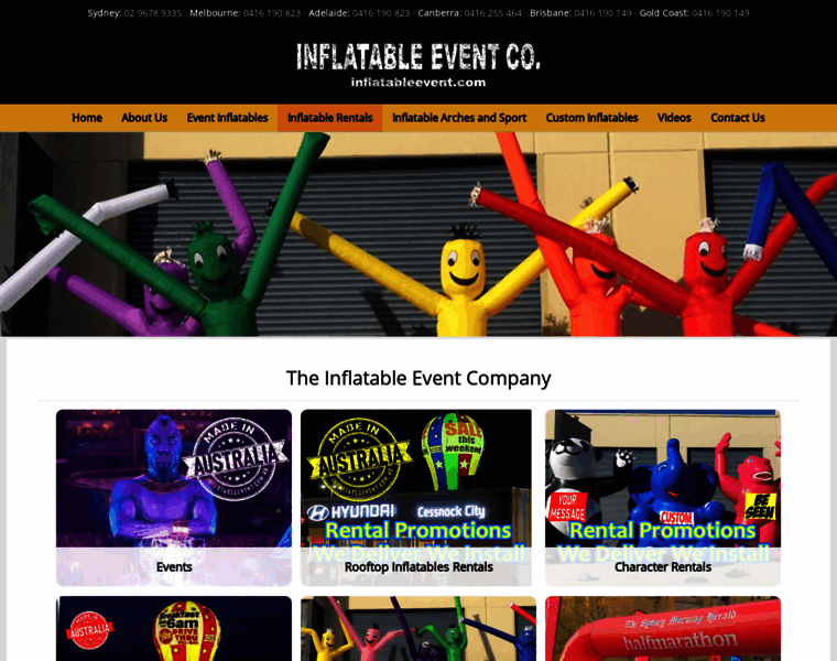 Inflatableevent.com.au thumbnail