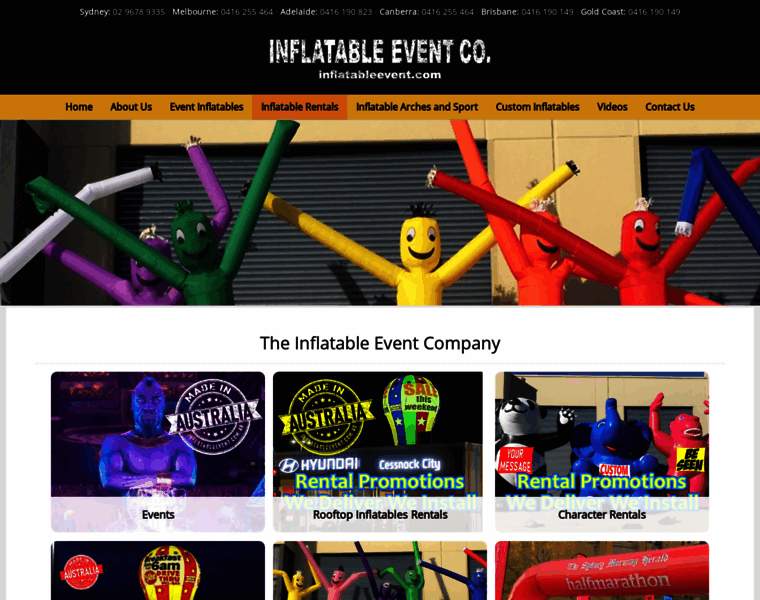 Inflatableevent.com thumbnail