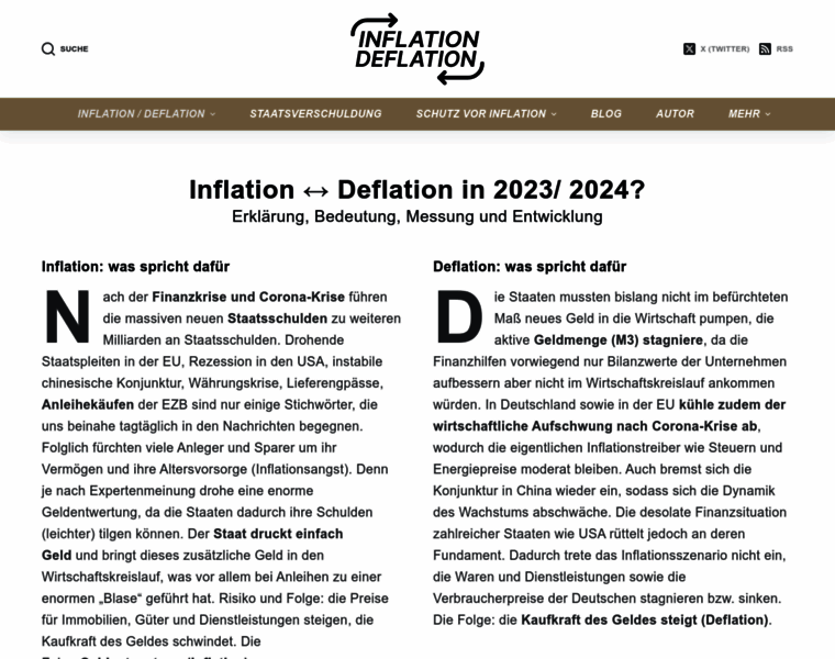 Inflation-deflation.de thumbnail