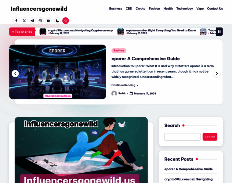 Influencersgonewilds.us thumbnail Influencersgonewilds.us thumbnail