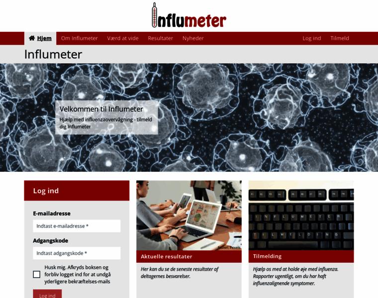 Influmeter.dk thumbnail