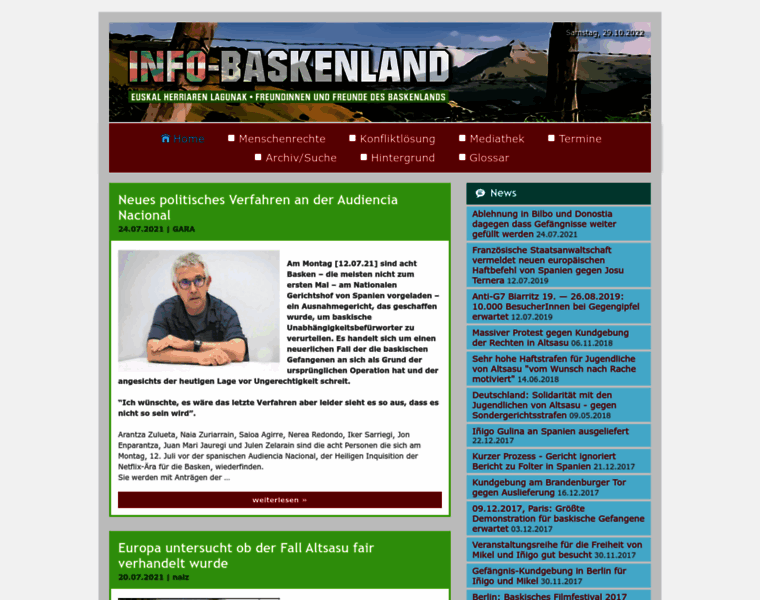 Info-baskenland.de thumbnail