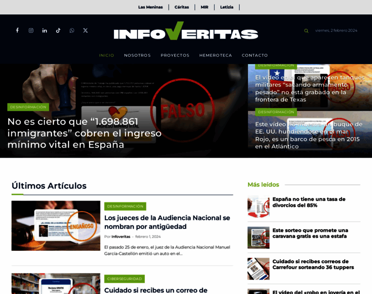 Info-veritas.com thumbnail
