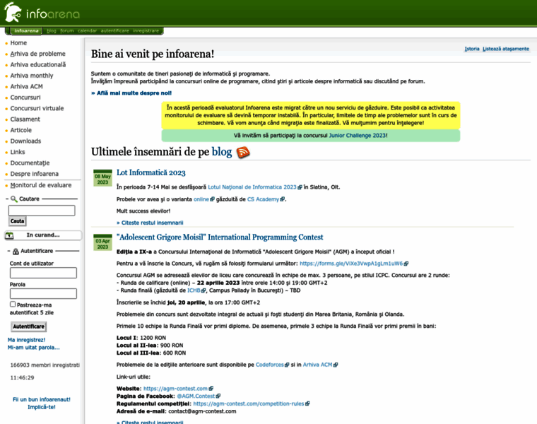 Infoarena.ro thumbnail