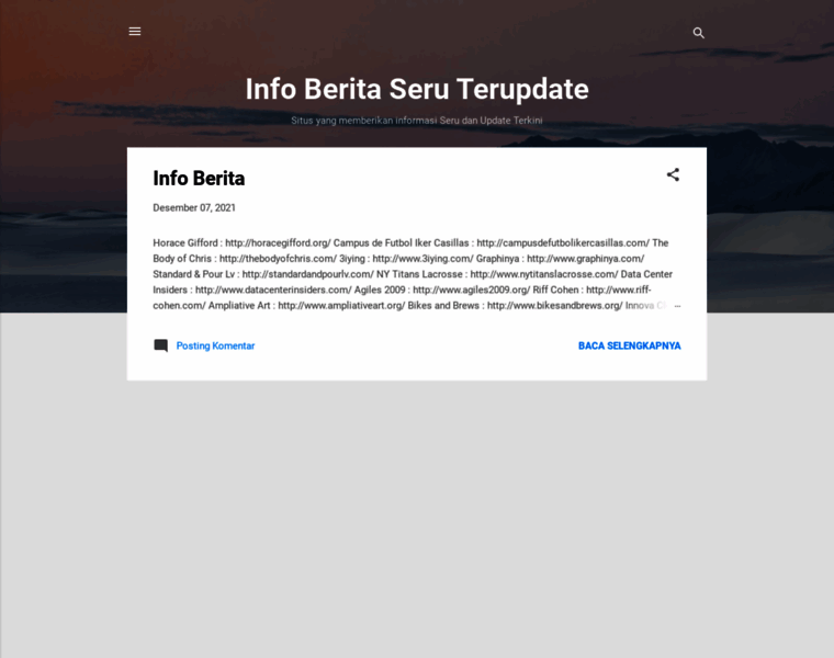 Infoberitaseruterupdate.blogspot.com thumbnail