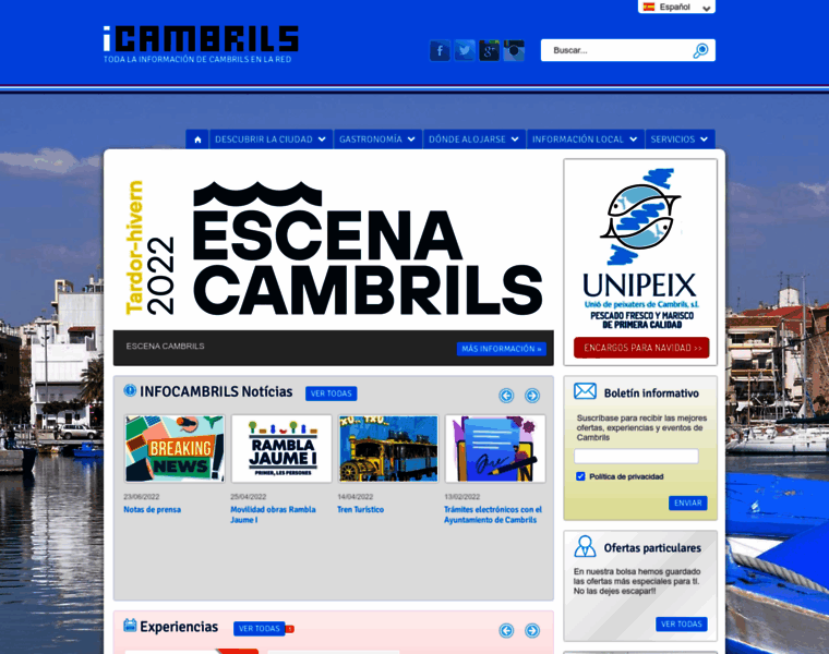 Infocambrils.com thumbnail