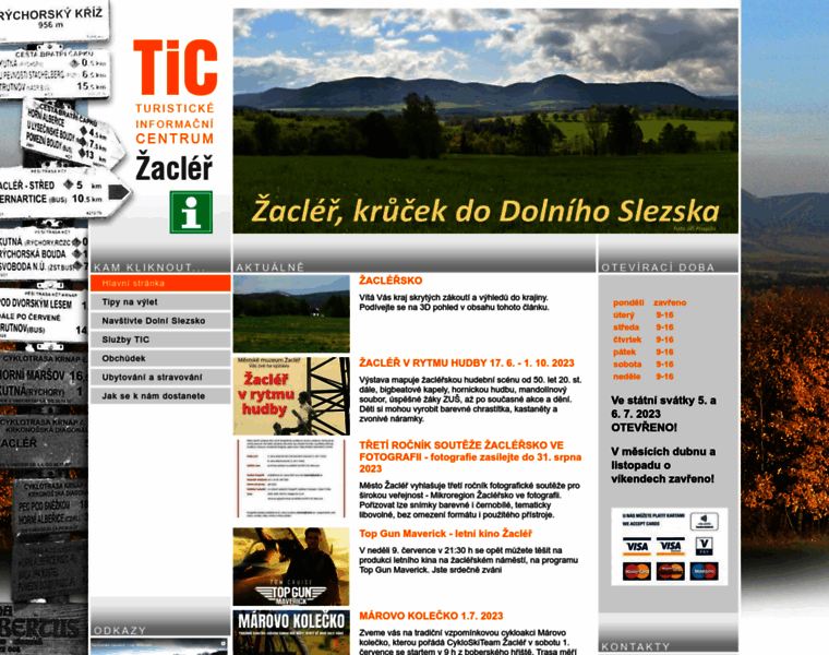 Infocentrum-zacler.cz thumbnail