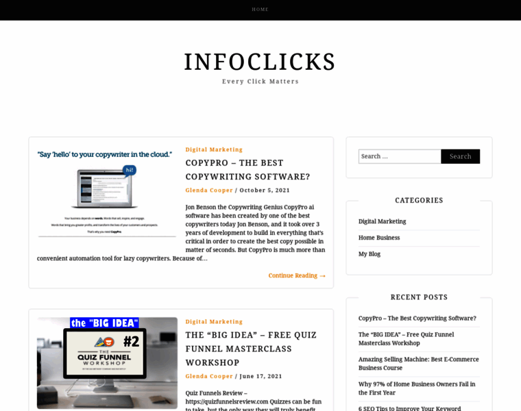 Infoclicks.net thumbnail