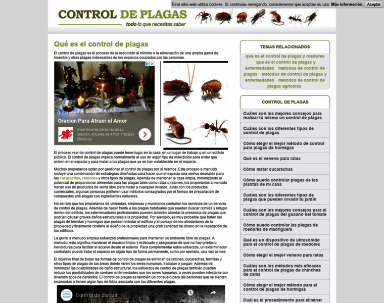 Infocontroldeplagas.com thumbnail