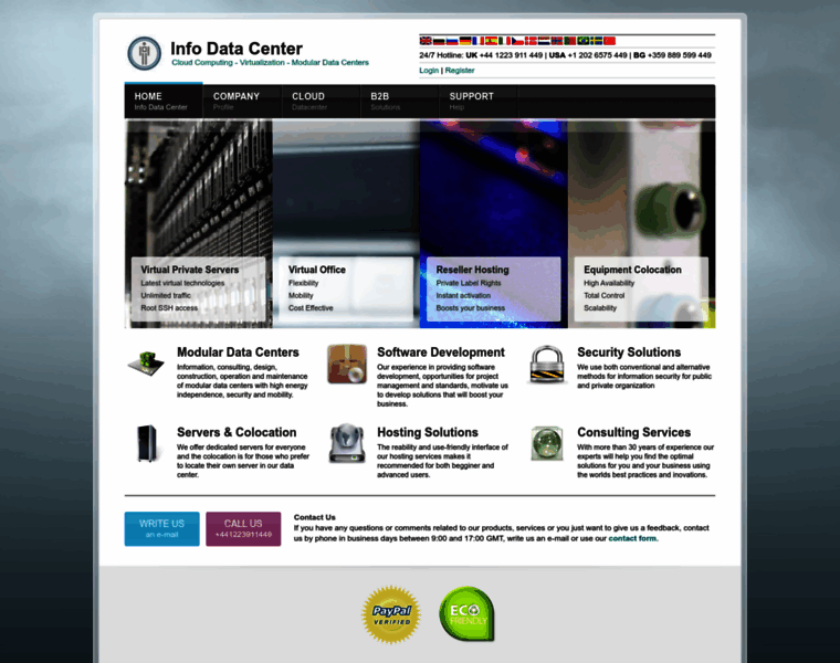 Infodatacenter.com thumbnail