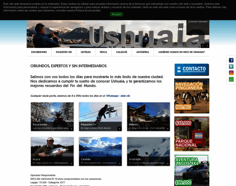 Infodeushuaia.com thumbnail