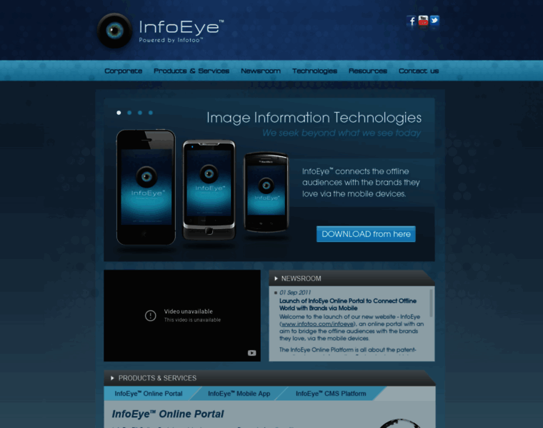 Infoeye-global.com thumbnail