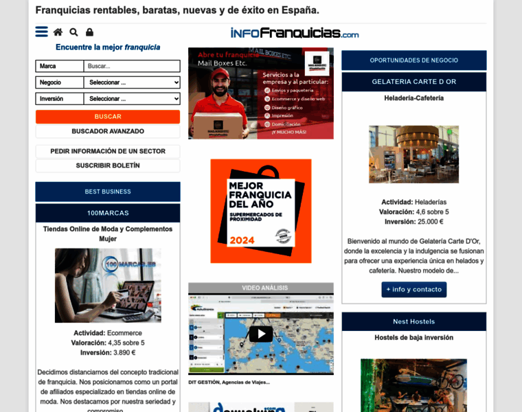 Infofranquicias.com thumbnail