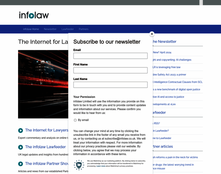 Infolaw.co.uk thumbnail