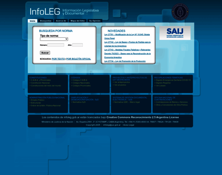 Infoleg.gov.ar thumbnail Infoleg.gov.ar thumbnail