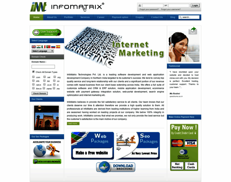 Infomatrix.com thumbnail