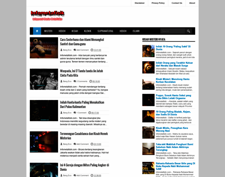 Infometafisik.com thumbnail