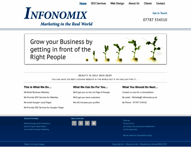 Infonomix.co.uk thumbnail