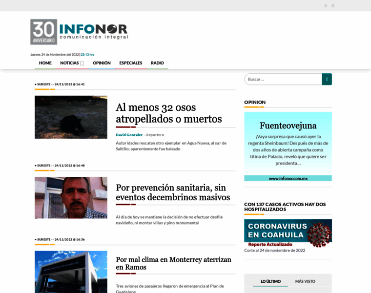 Infonor.com.mx thumbnail