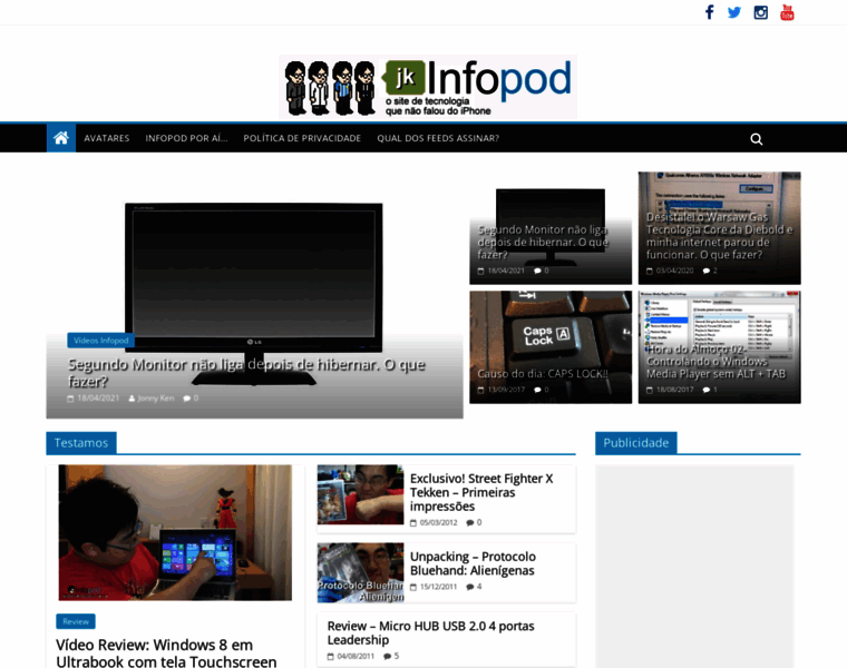 Infopod.com.br thumbnail