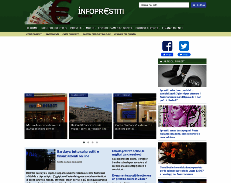 Infoprestitisulweb.it thumbnail