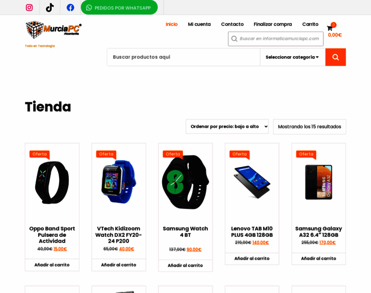 Informaticamurciapc.com thumbnail