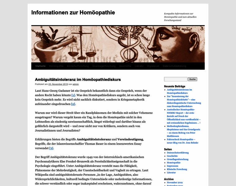 Informationen-zur-homoeopathie.de thumbnail