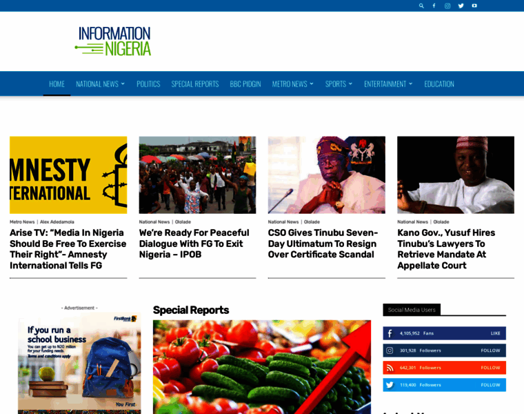 Informationnigeria.org thumbnail