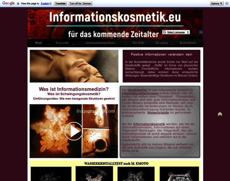 Informationskosmetik.eu thumbnail