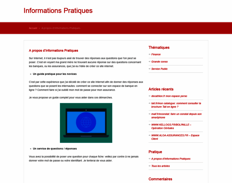 Informationspratiques.com thumbnail
