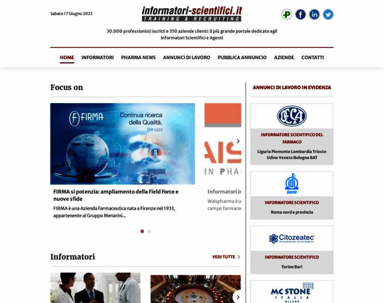 Informatori-scientifici.it thumbnail