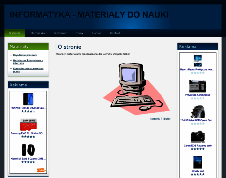 Informatyka.orawskie.pl thumbnail