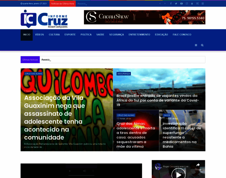 Informecruz.com.br thumbnail