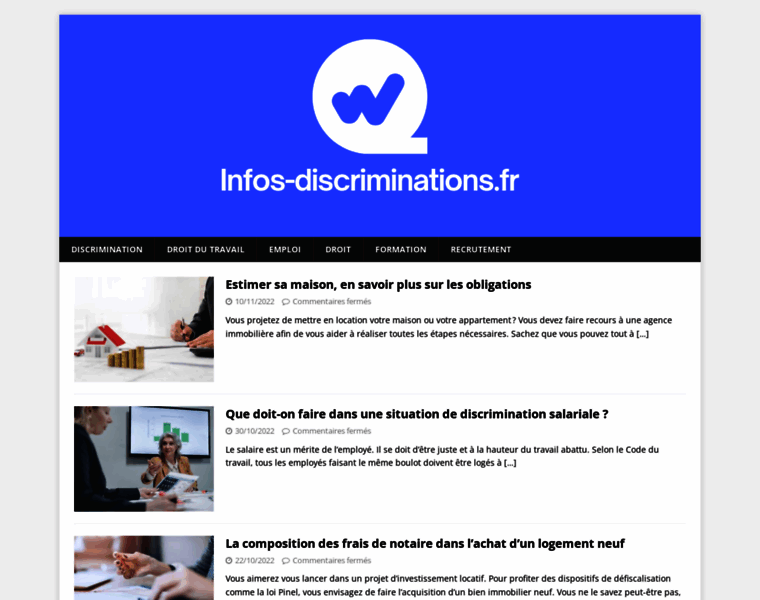 Infos-discriminations.fr thumbnail