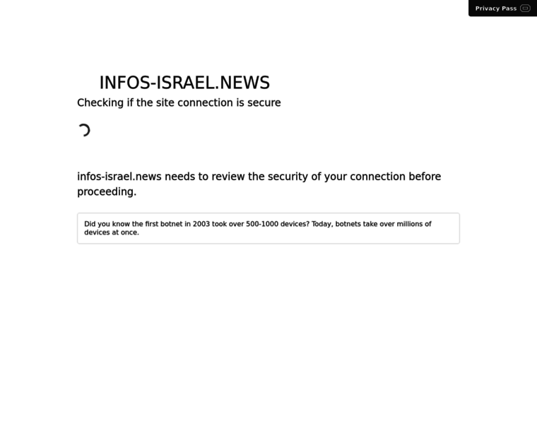 Infos-israel.news thumbnail